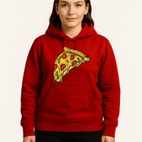Pizza Lovers, Greasy Slice Of Pizza Hoodie