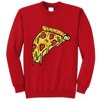 Pizza Lovers, Greasy Slice Of Pizza Sweatshirt