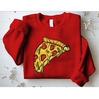 Pizza Lovers, Greasy Slice Of Pizza Sweatshirt