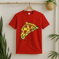 Pizza Lovers, Greasy Slice Of Pizza T-Shirt