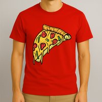 Pizza Lovers, Greasy Slice Of Pizza T-Shirt