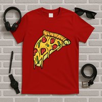 Pizza Lovers, Greasy Slice Of Pizza T-Shirt