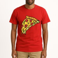 Pizza Lovers, Greasy Slice Of Pizza Tall T-Shirt