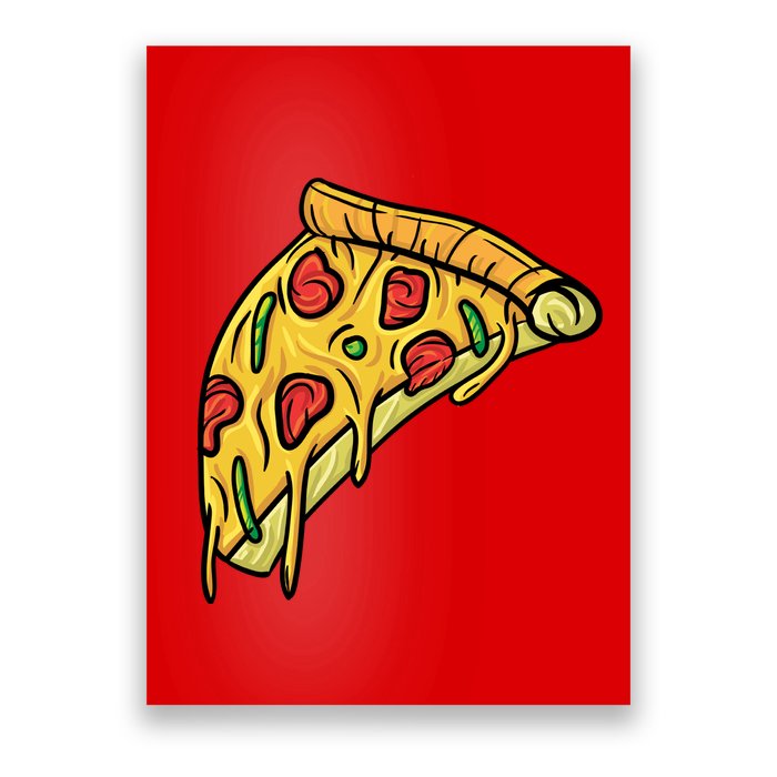 Pizza Lovers, Greasy Slice Of Pizza Poster