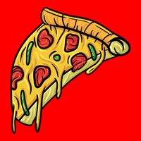Pizza Lovers, Greasy Slice Of Pizza Poster