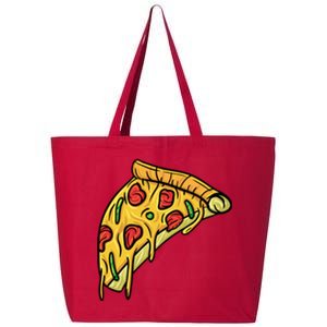 Pizza Lovers, Greasy Slice Of Pizza 25L Jumbo Tote