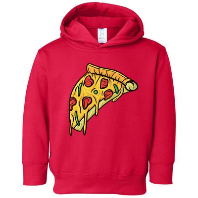 Pizza Lovers, Greasy Slice Of Pizza Toddler Hoodie