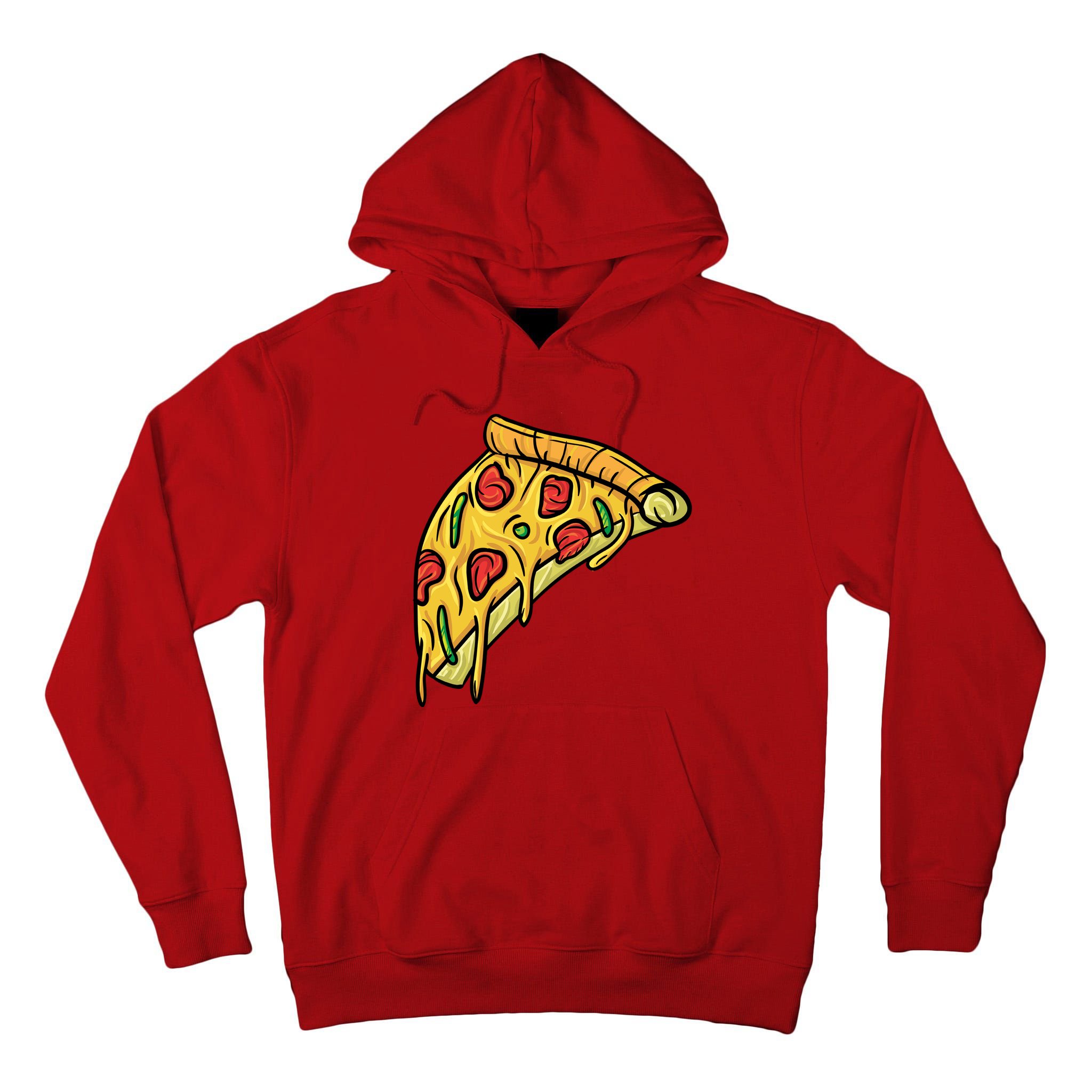 Pizza Lovers, Greasy Slice Of Pizza Tall Hoodie
