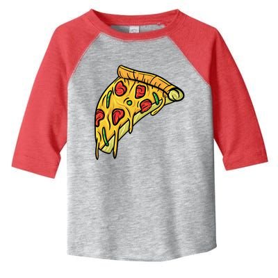 Pizza Lovers, Greasy Slice Of Pizza Toddler Fine Jersey T-Shirt