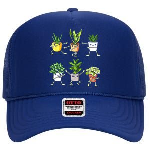 Plant Lover Gift Women Florist Gardener Gifts Plants High Crown Mesh Back Trucker Hat