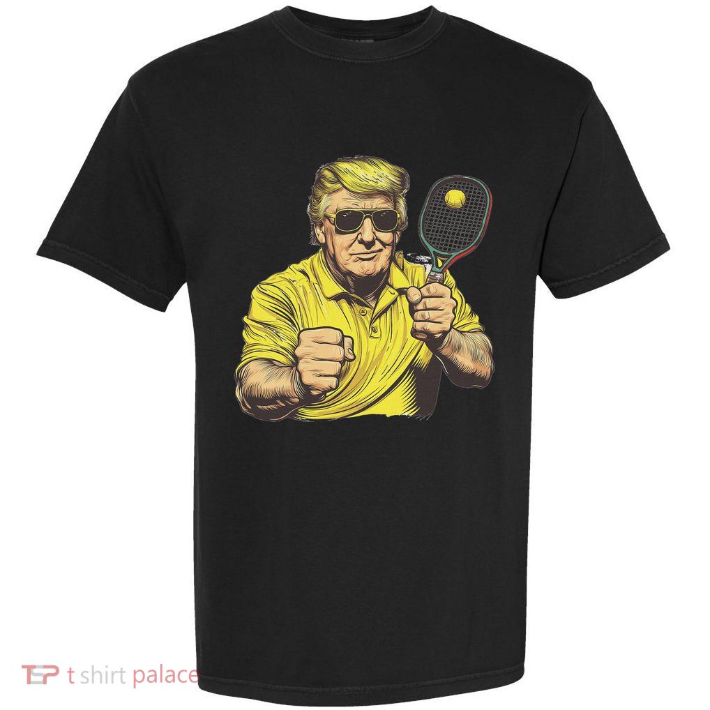 Pickleball Lovers Graphics Pickle Ball Garment-Dyed Heavyweight T-Shirt
