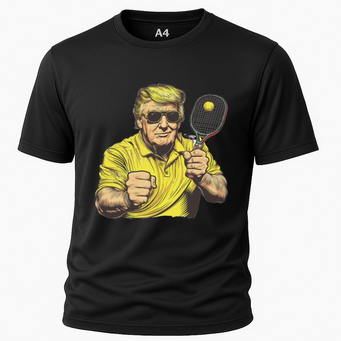 Pickleball Lovers Graphics Pickle Ball Cooling Performance Crew T-Shirt