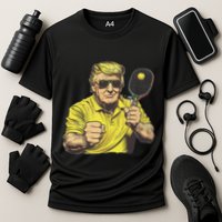 Pickleball Lovers Graphics Pickle Ball Cooling Performance Crew T-Shirt