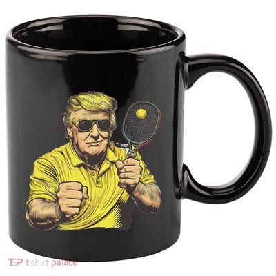 Pickleball Lovers Graphics Pickle Ball 11oz C Handle Ceramic Mug