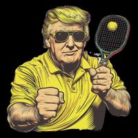 Pickleball Lovers Graphics Pickle Ball Flatbill Hat