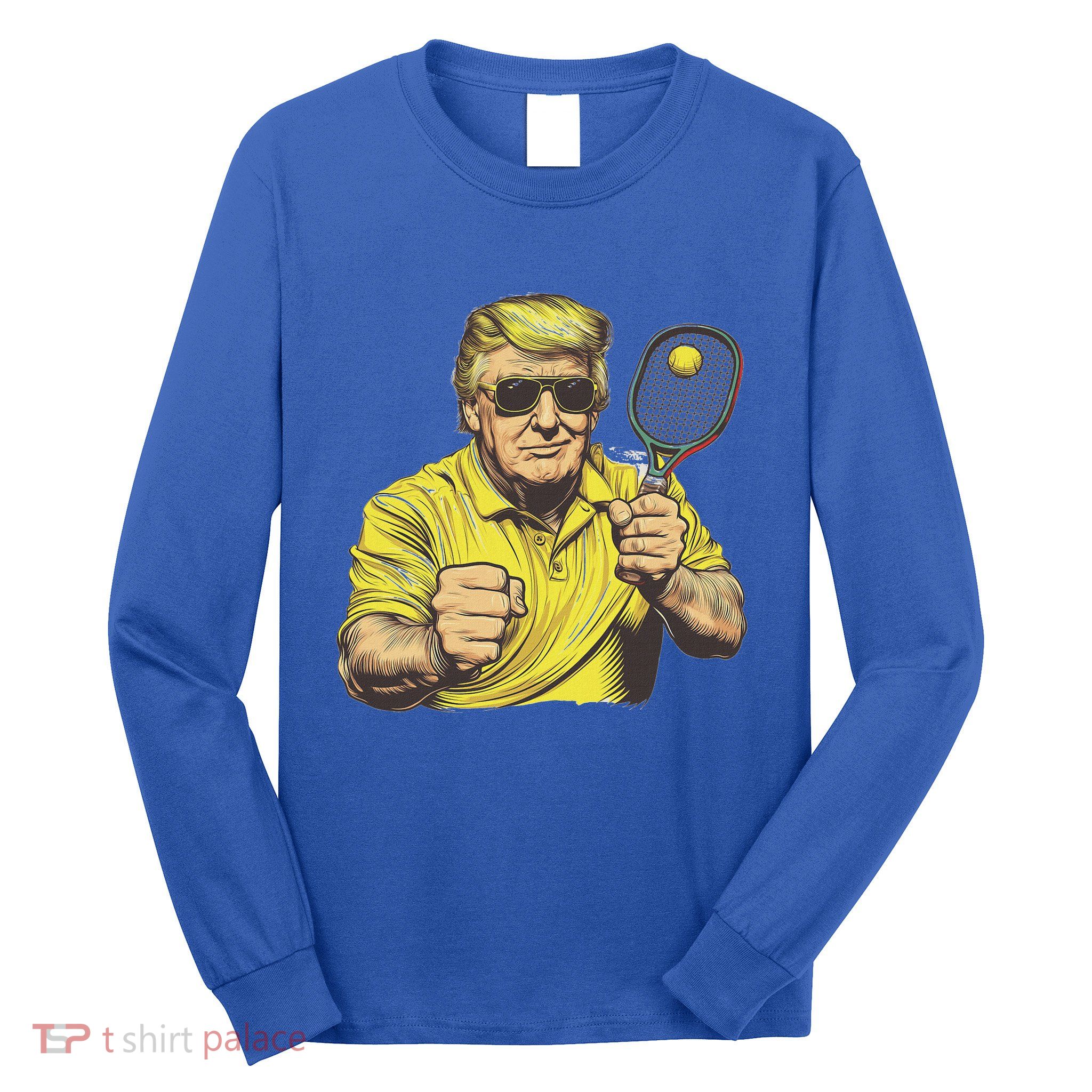 Pickleball Lovers Graphics Pickle Ball Long Sleeve Shirt