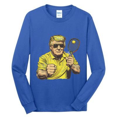 Pickleball Lovers Graphics Pickle Ball Tall Long Sleeve T-Shirt