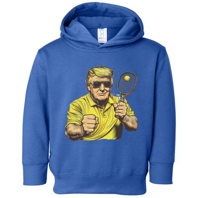 Pickleball Lovers Graphics Pickle Ball Toddler Hoodie