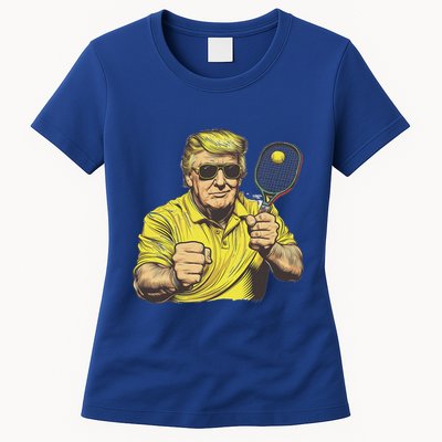 Pickleball Lovers Graphics Pickle Ball Womens T-Shirt