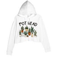 Plant Lover Gardener Pot Head Succulent Funny Crop Fleece Hoodie