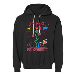 Plant Lover Gardener Magic Photosynthesis Plant Garment-Dyed Fleece Hoodie