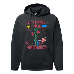 Plant Lover Gardener Magic Photosynthesis Plant Performance Fleece Hoodie