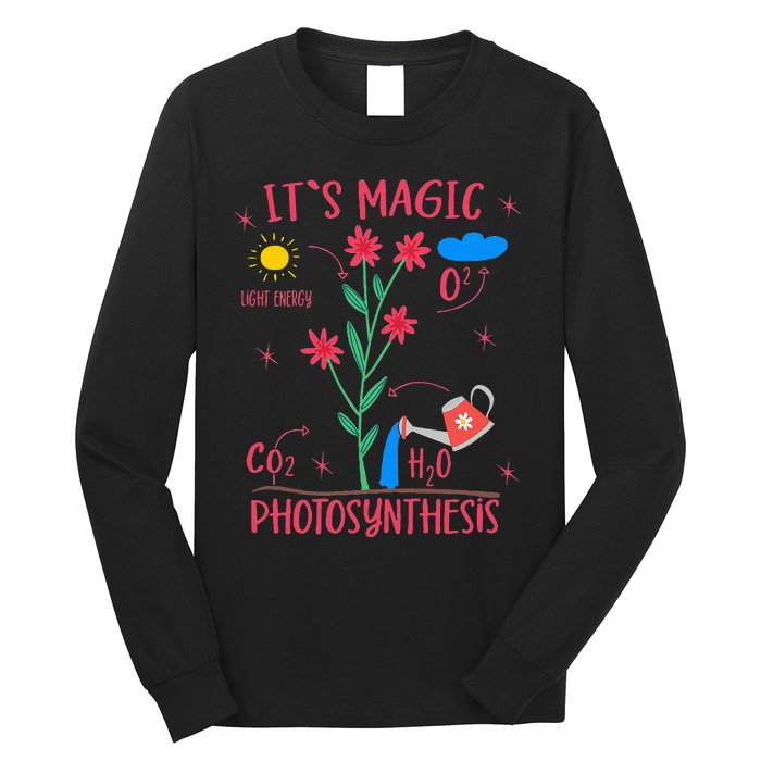 Plant Lover Gardener Magic Photosynthesis Plant Long Sleeve Shirt