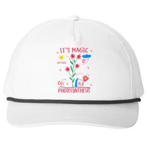 Plant Lover Gardener Magic Photosynthesis Plant Snapback Five-Panel Rope Hat