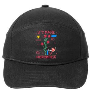 Plant Lover Gardener Magic Photosynthesis Plant 7-Panel Snapback Hat