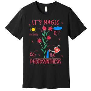 Plant Lover Gardener Magic Photosynthesis Plant Premium T-Shirt