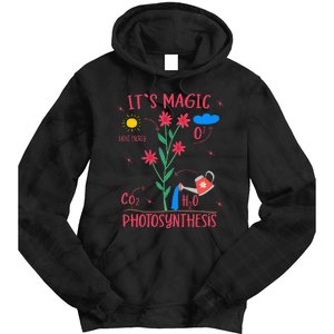 Plant Lover Gardener Magic Photosynthesis Plant Tie Dye Hoodie