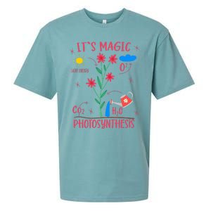 Plant Lover Gardener Magic Photosynthesis Plant Sueded Cloud Jersey T-Shirt