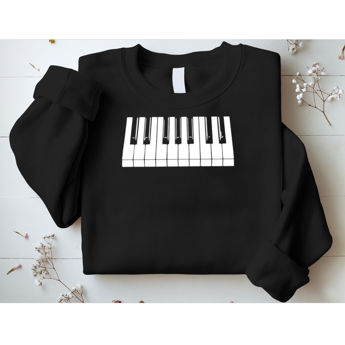 Piano Lover Gift Piano Keys Cool Keyboard Tee Keytar Beethoven Sweatshirt