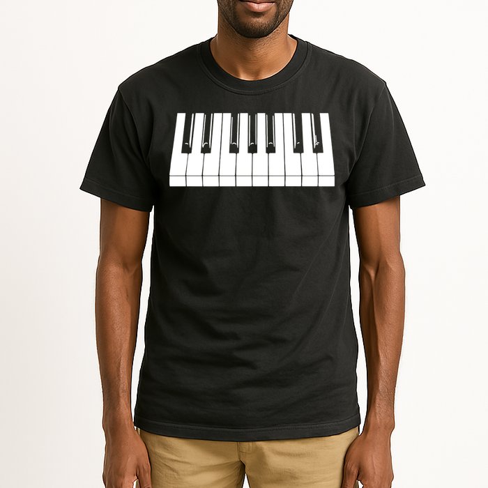 Piano Lover Gift Piano Keys Cool Keyboard Tee Keytar Beethoven Tall T-Shirt