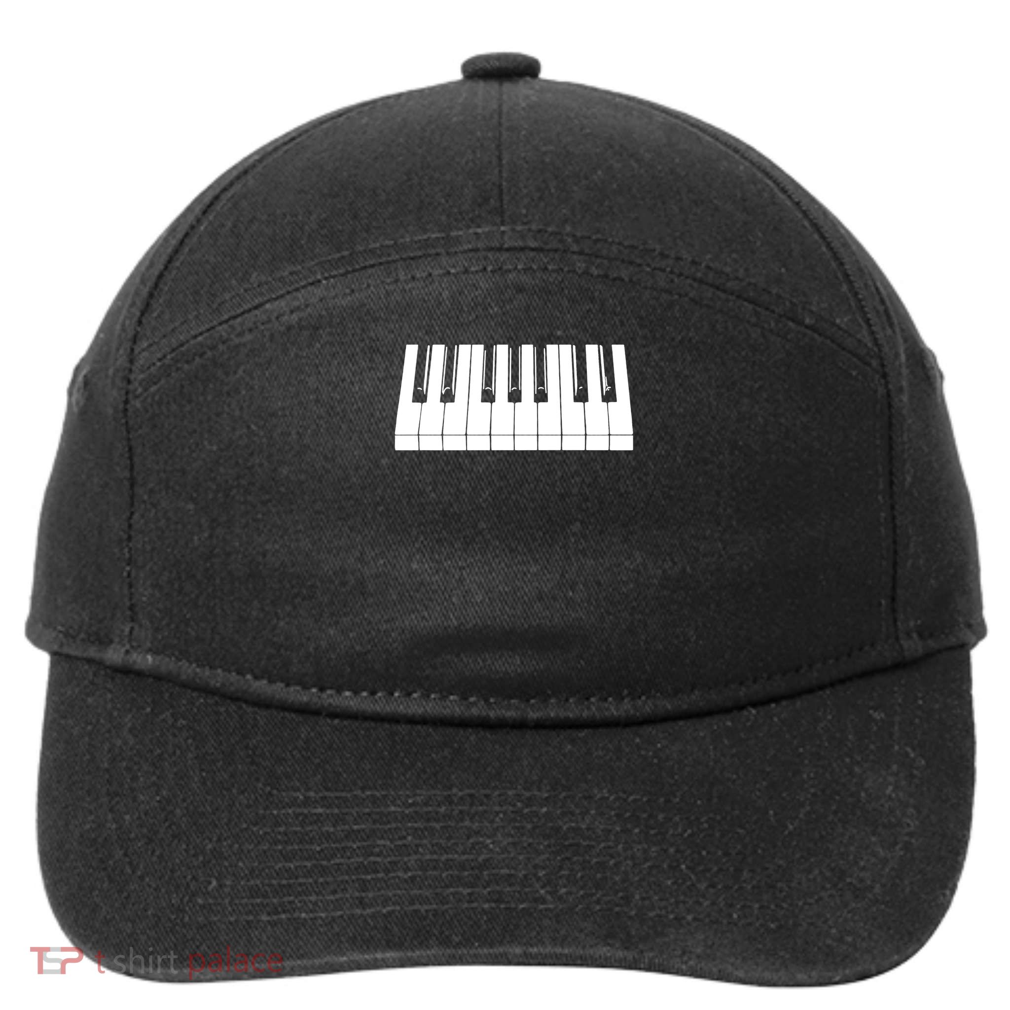 Piano Lover Gift Piano Keys Cool Keyboard Tee Keytar Beethoven 7-Panel Snapback Hat