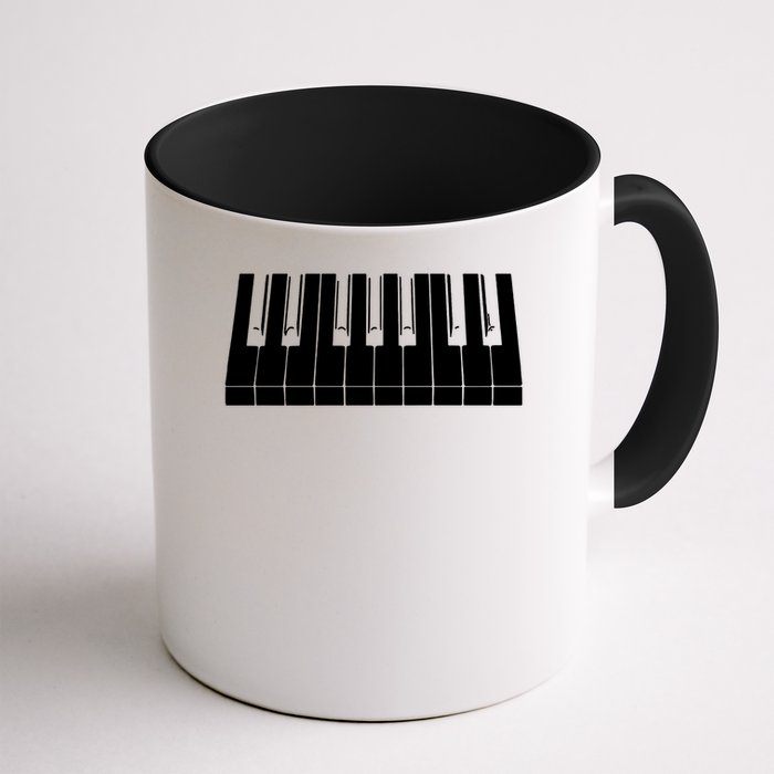 Piano Lover Gift Piano Keys Cool Keyboard Tee Keytar Beethoven Mug