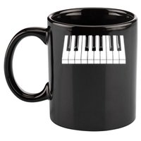 Piano Lover Gift Piano Keys Cool Keyboard Tee Keytar Beethoven 11oz C Handle Ceramic Mug