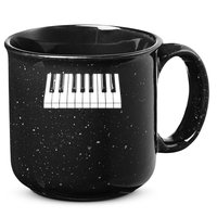 Piano Lover Gift Piano Keys Cool Keyboard Tee Keytar Beethoven 15oz Campfire Ceramic Mug