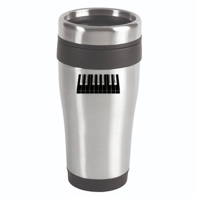 Piano Lover Gift Piano Keys Cool Keyboard Tee Keytar Beethoven 16oz Travel Tumbler