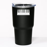 Piano Lover Gift Piano Keys Cool Keyboard Tee Keytar Beethoven Tumbler