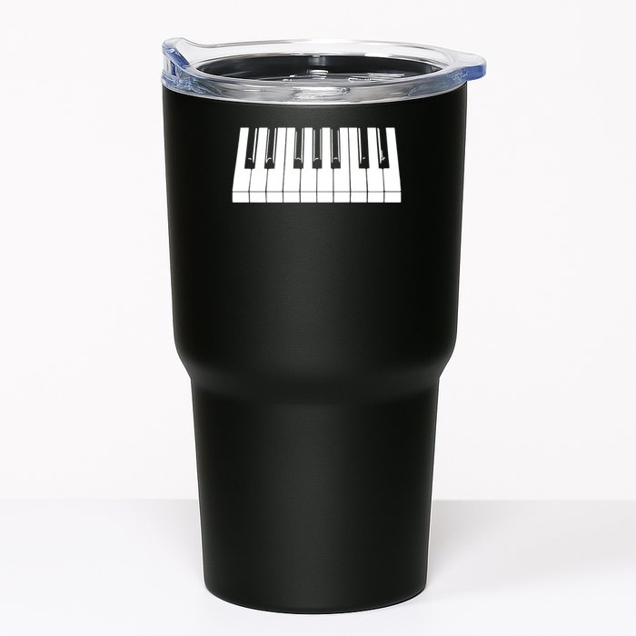 Piano Lover Gift Piano Keys Cool Keyboard Tee Keytar Beethoven Tumbler