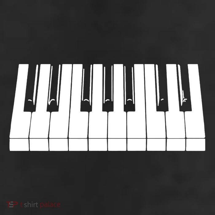 Piano Lover Gift Piano Keys Cool Keyboard Tee Keytar Beethoven 25L Jumbo Tote