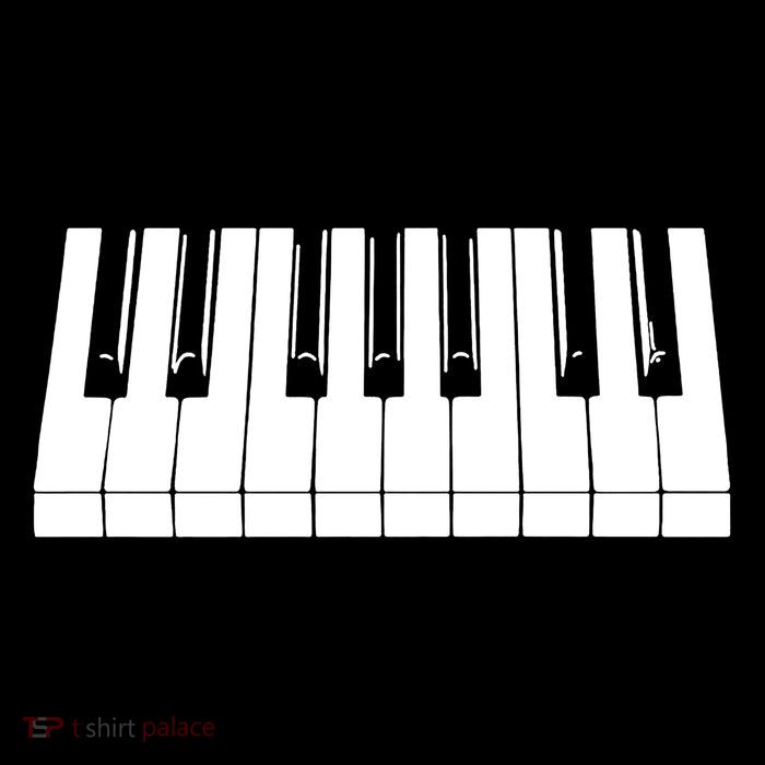 Piano Lover Gift Piano Keys Cool Keyboard Tee Keytar Beethoven Baby Bodysuit