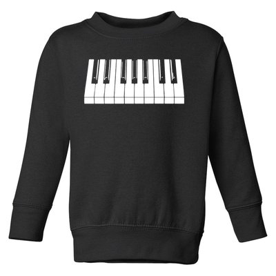 Piano Lover Gift Piano Keys Cool Keyboard Tee Keytar Beethoven Toddler Sweatshirt