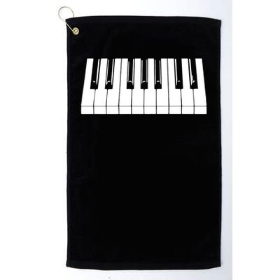 Piano Lover Gift Piano Keys Cool Keyboard Tee Keytar Beethoven Golf Towel