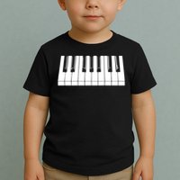 Piano Lover Gift Piano Keys Cool Keyboard Tee Keytar Beethoven Toddler T-Shirt