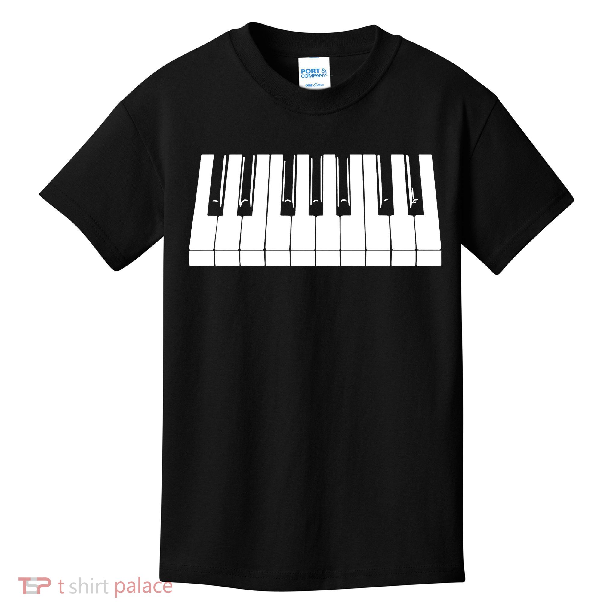 Piano Lover Gift Piano Keys Cool Keyboard Tee Keytar Beethoven Kids T-Shirt