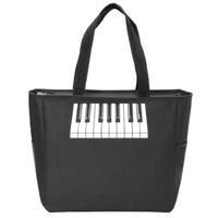 Piano Lover Gift Piano Keys Cool Keyboard Tee Keytar Beethoven Zip Tote Bag