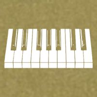 Piano Lover Gift Piano Keys Cool Keyboard Tee Keytar Beethoven Garment-Dyed Women's Muscle Tee