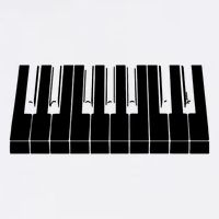 Piano Lover Gift Piano Keys Cool Keyboard Tee Keytar Beethoven Garment-Dyed Sweatshirt